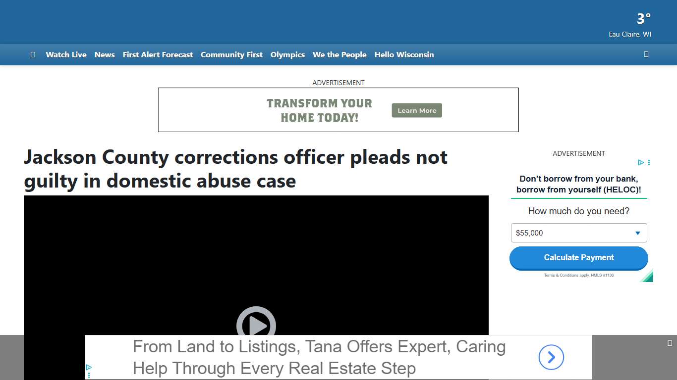 Jackson County corrections officer pleads not guilty in domestic abuse case